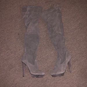 Bakers  Lila High Tight boots (Gray)